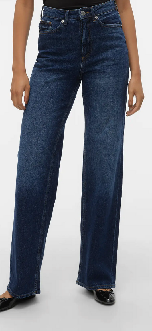 Vero Moda - Tessa High Rise Wide Jeans