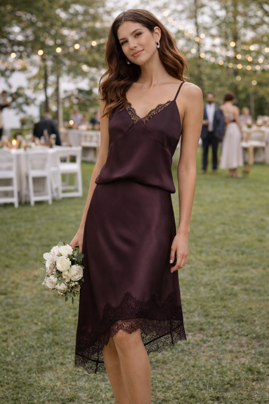 Only - Faraya Satin Lace Skirt