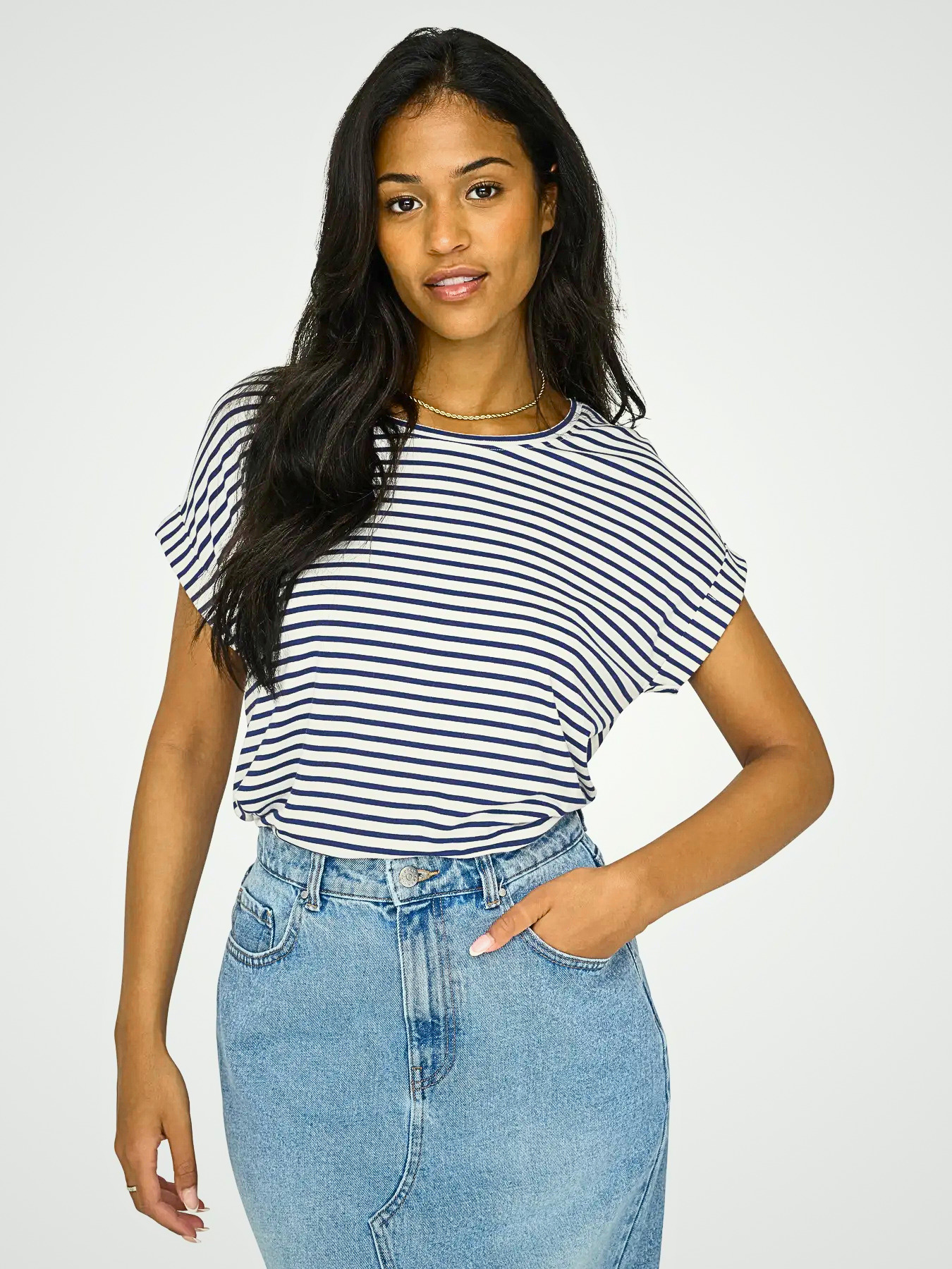 Only- Moster Striped Tee