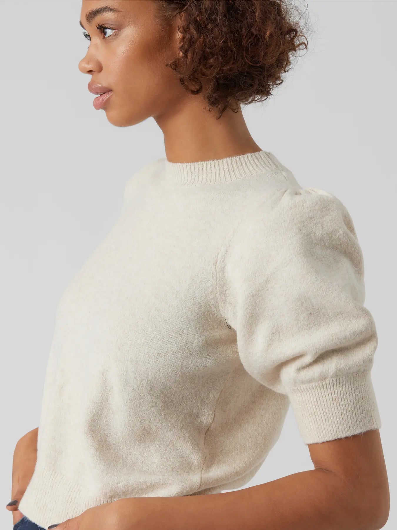 Vero Moda - Doffy 2/4 O-Neck Pullover Sweater