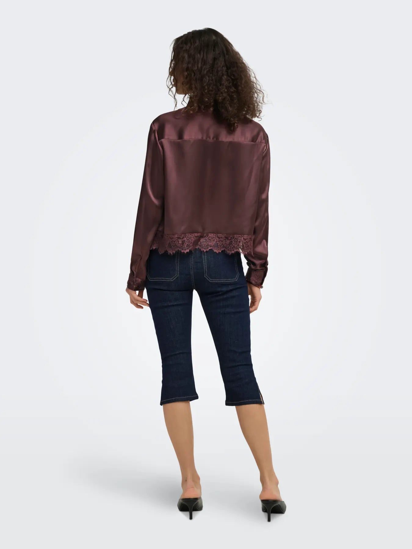 Only - Indona Satin Lace Blouse