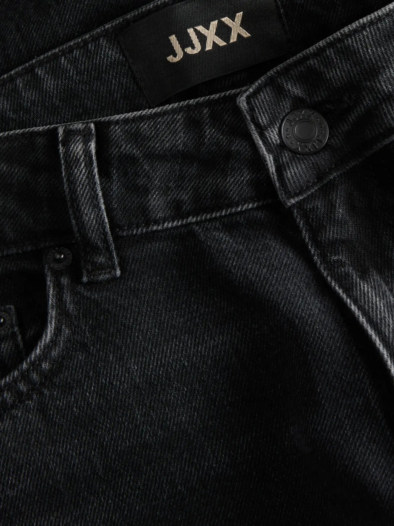 JJXX- Rome Flared Mid Rise Jeans - Black