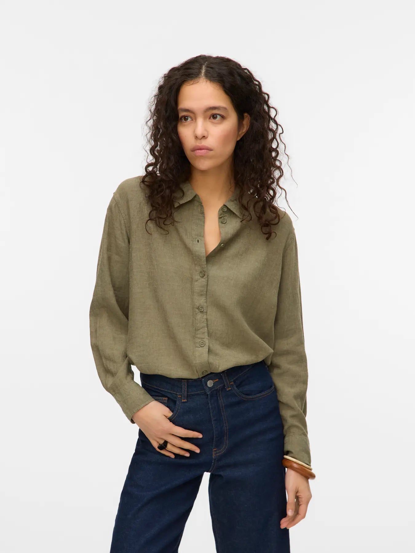 Vero Moda - Linn Linen Blouse