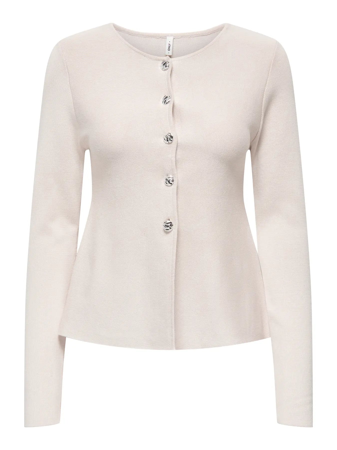 Only - Melli O-Neck Button Top