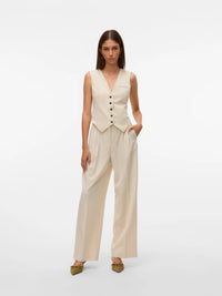 Vero Moda Troian Pinstripe Vest