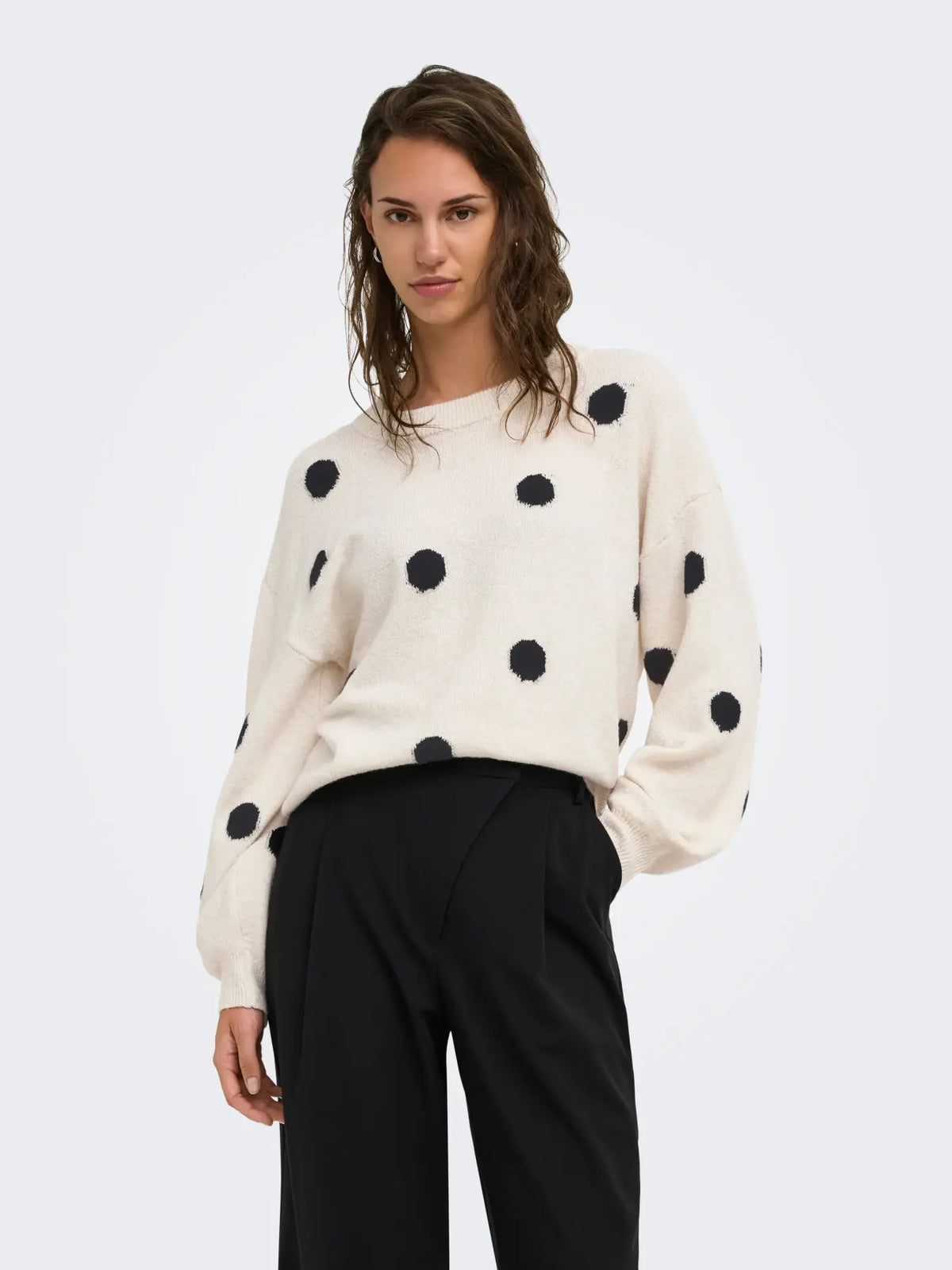 Only- Rica Polka Dot Sweater