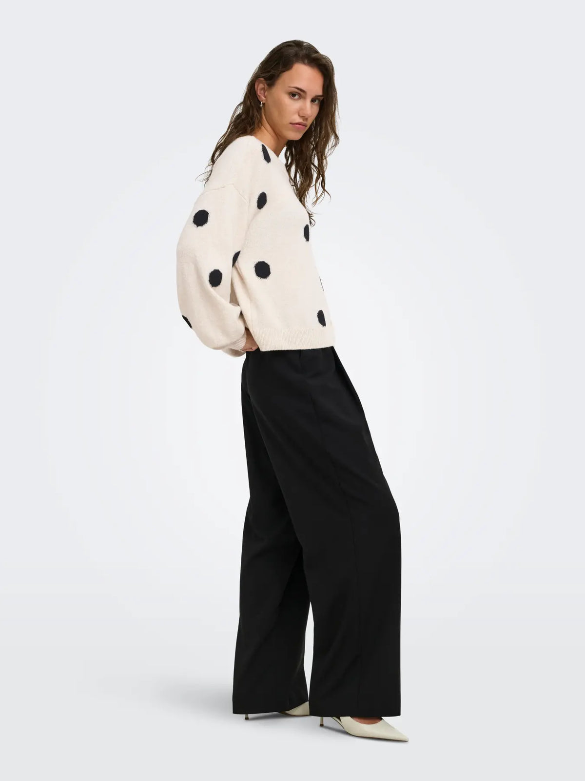 Only- Rica Polka Dot Sweater