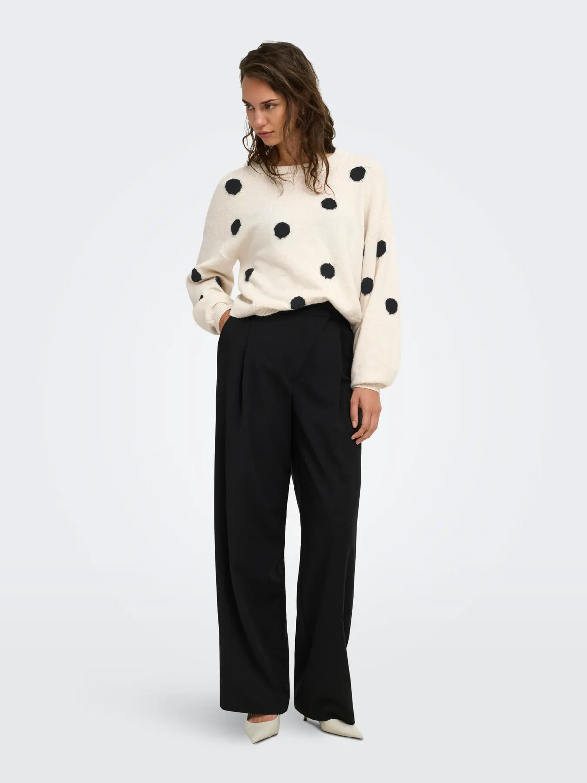 Only- Rica Polka Dot Sweater