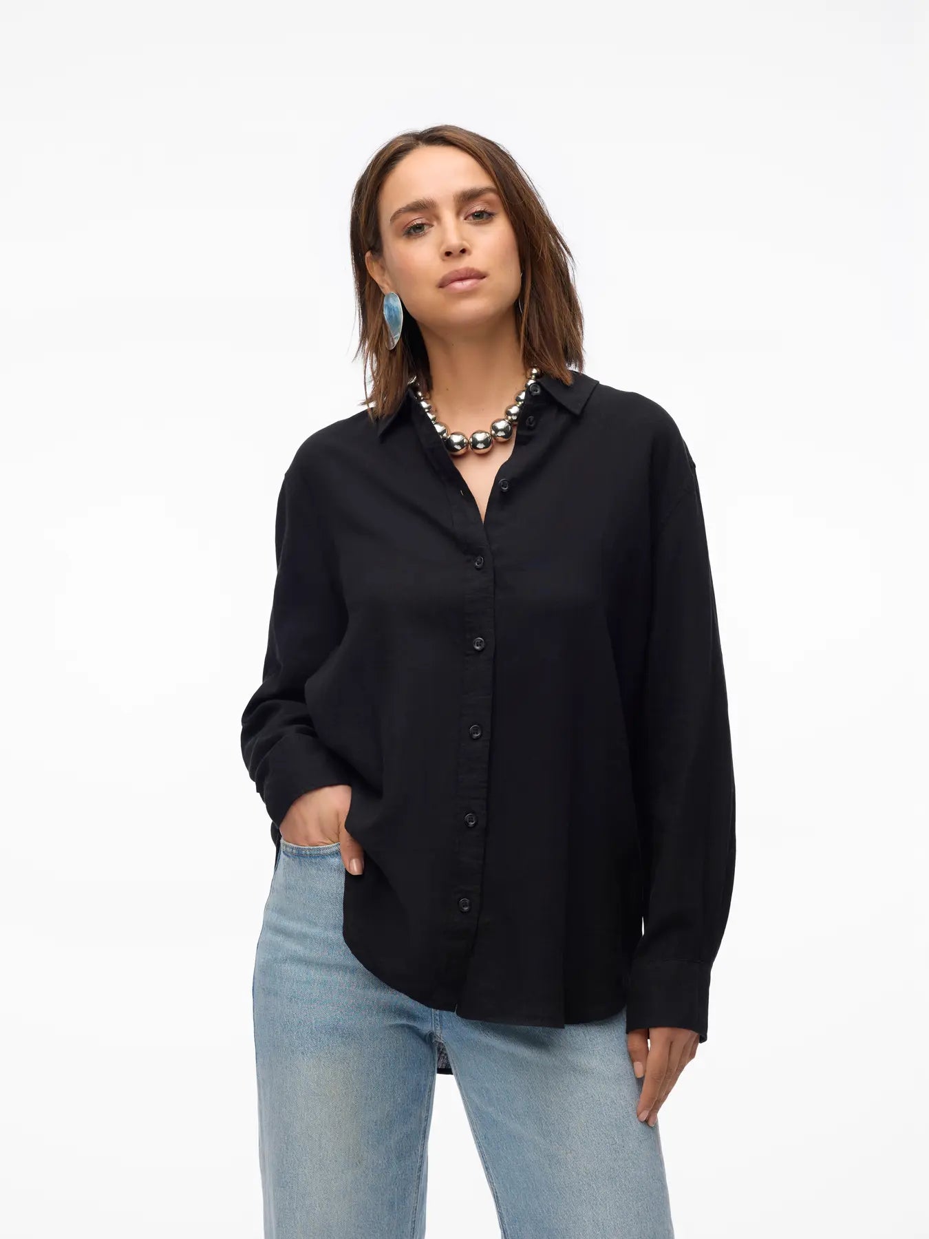 Vero Moda - Linn Linen Blouse