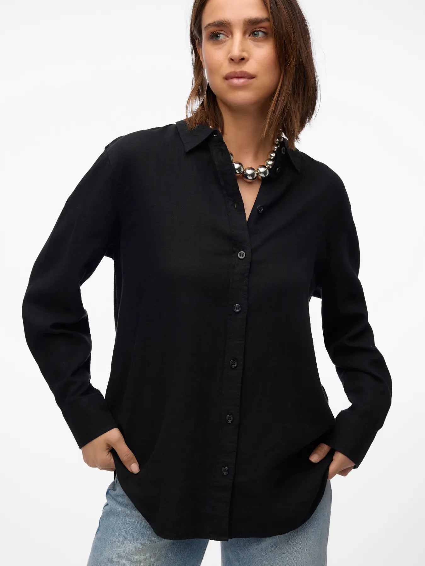 Vero Moda - Linn Linen Blouse