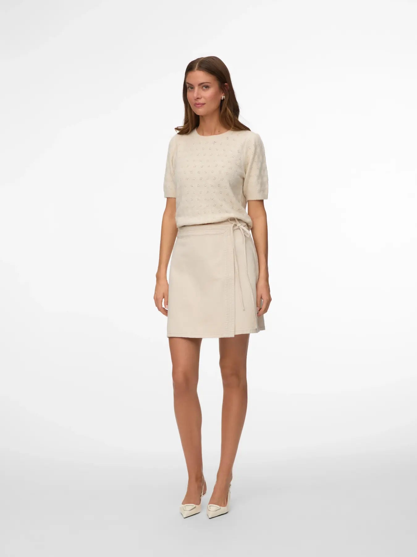 Vero Moda - Doffy Stitch O-Neck Sweater