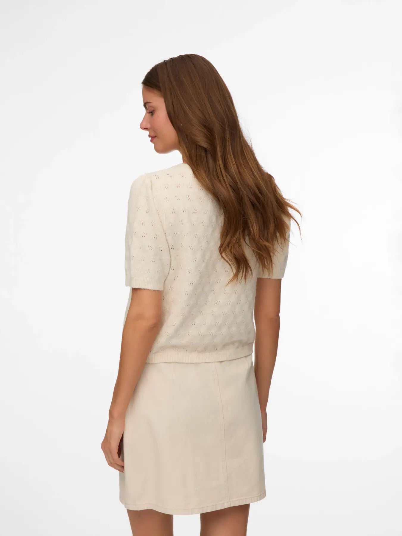 Vero Moda - Doffy Stitch O-Neck Sweater