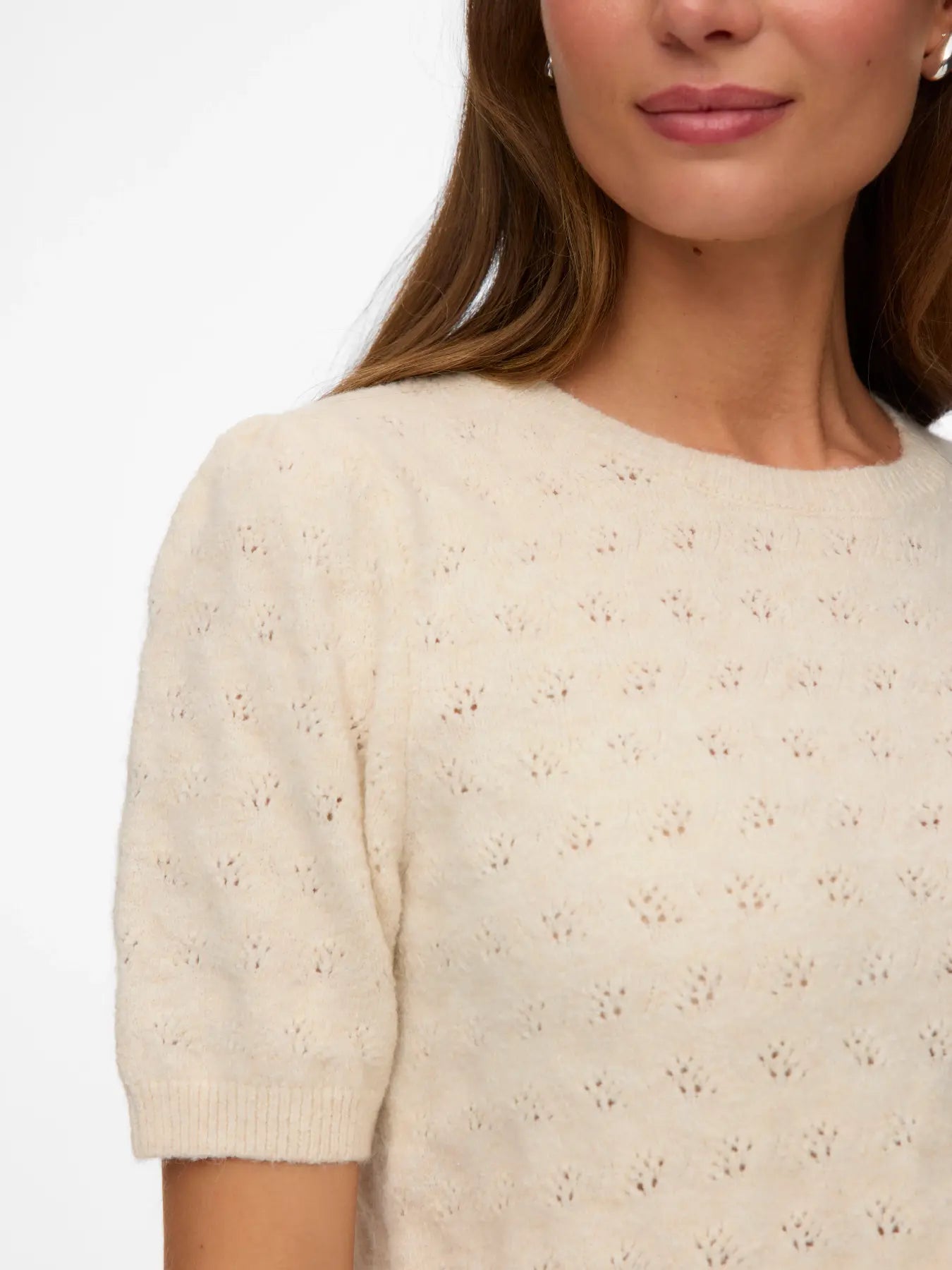 Vero Moda - Doffy Stitch O-Neck Sweater