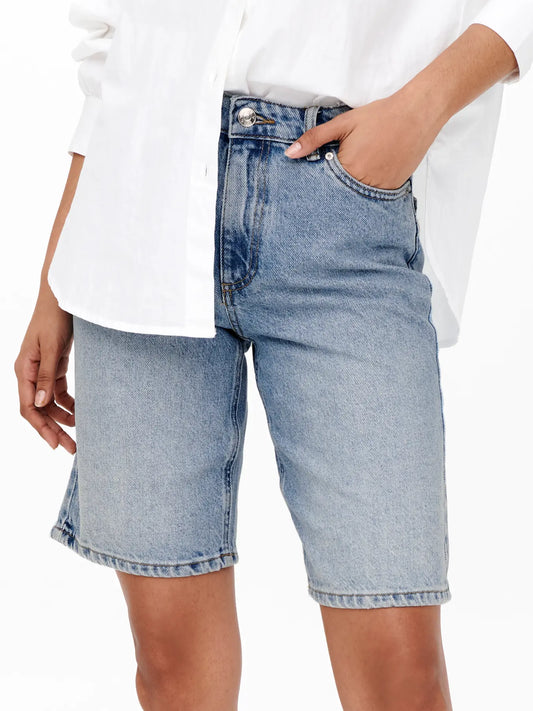 Only - Sonny Wide Leg Jean Shorts