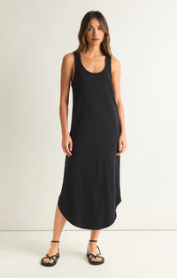 Z Supply Easy Going Cotton Slub Midi Dress