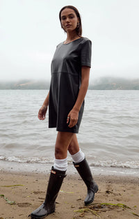 Z Supply - London Faux Leather Mini Dress