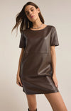 Z Supply - London Faux Leather Mini Dress