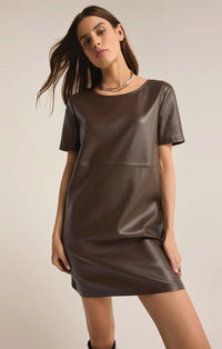 Z Supply - London Faux Leather Mini Dress
