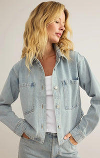 Z Supply - All Day Cropped Denim Jacket