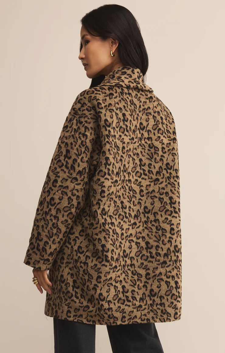 Z Supply - Lennon Animal Suede Coat