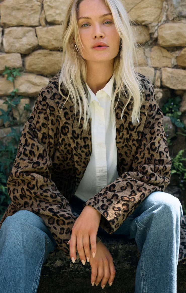 Z Supply - Lennon Animal Suede Coat