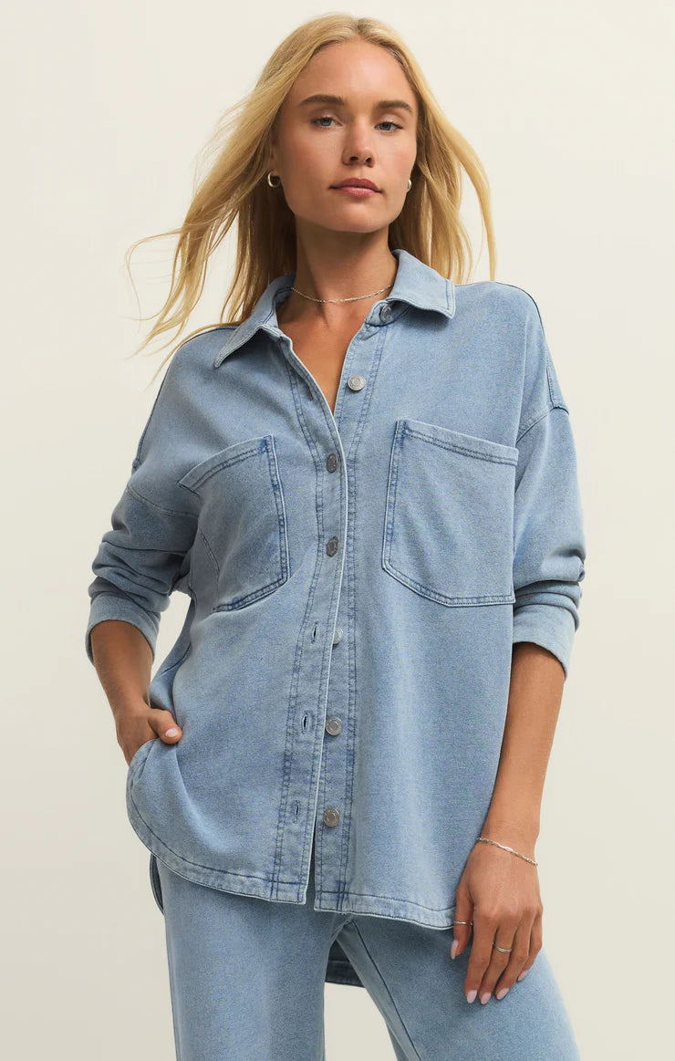 Z Supply - All Day Knit Denim Jacket