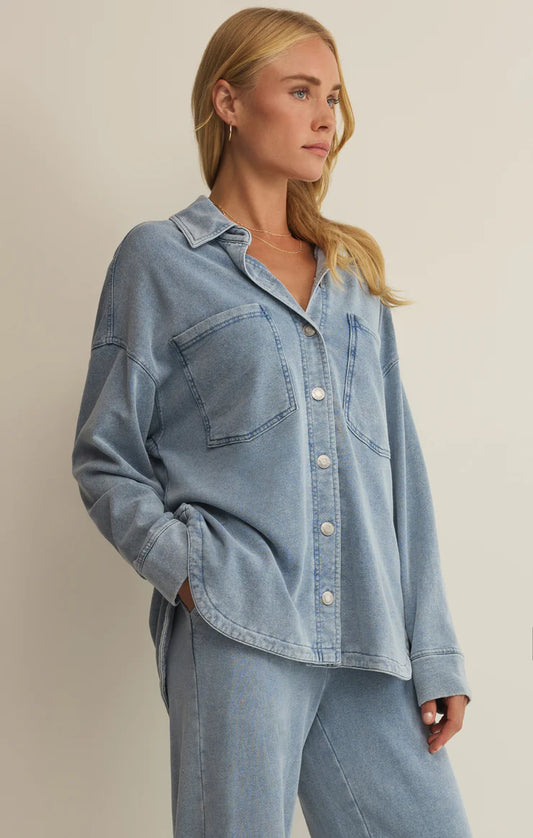 Z Supply - All Day Knit Denim Jacket