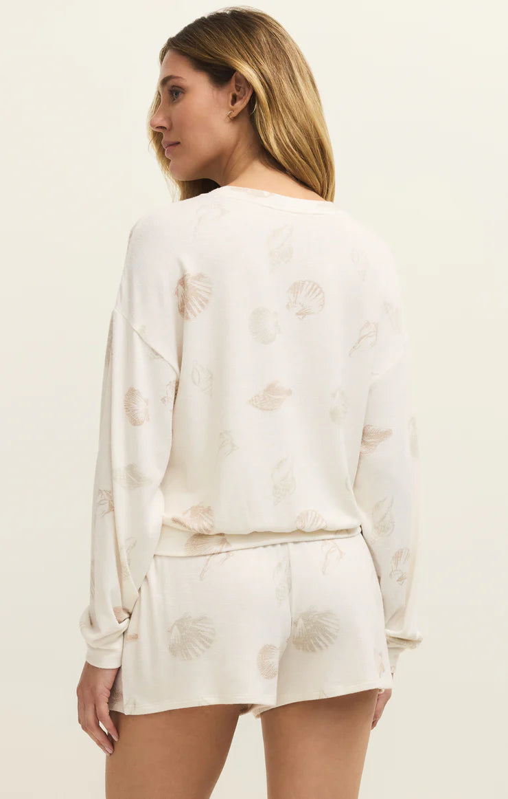 Z Supply - Shell Long Sleeve Lounge Top