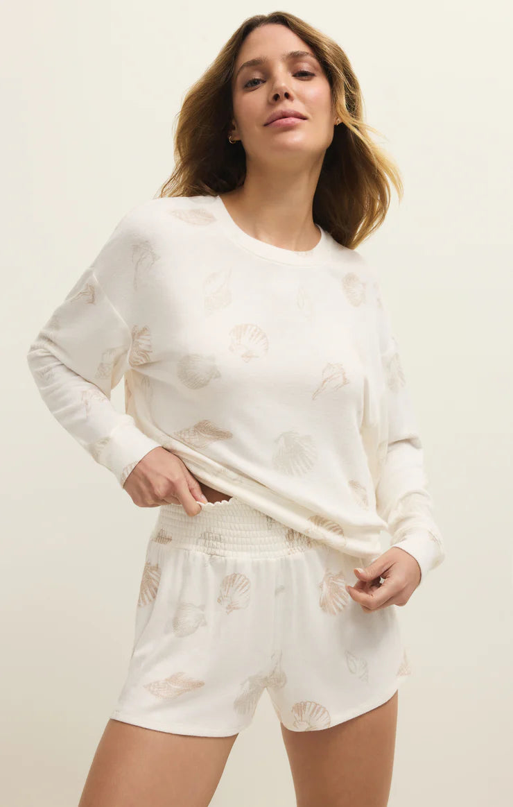 Z Supply - Shell Long Sleeve Lounge Top