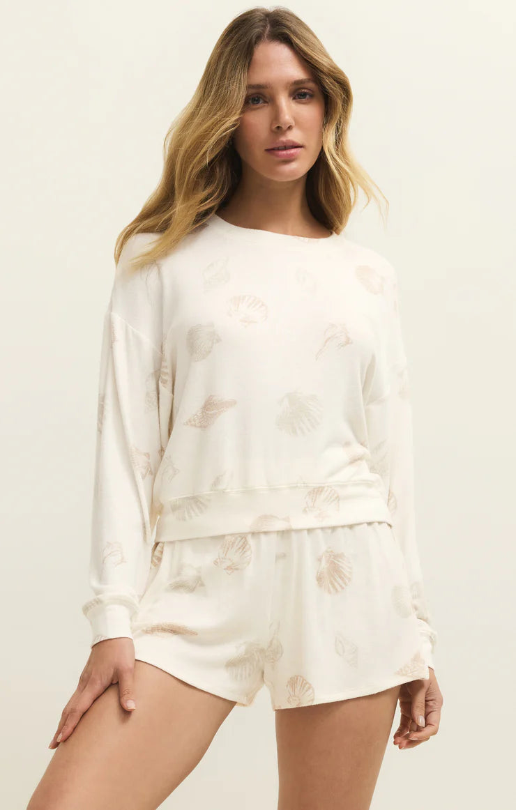 Z Supply - Shell Long Sleeve Lounge Top