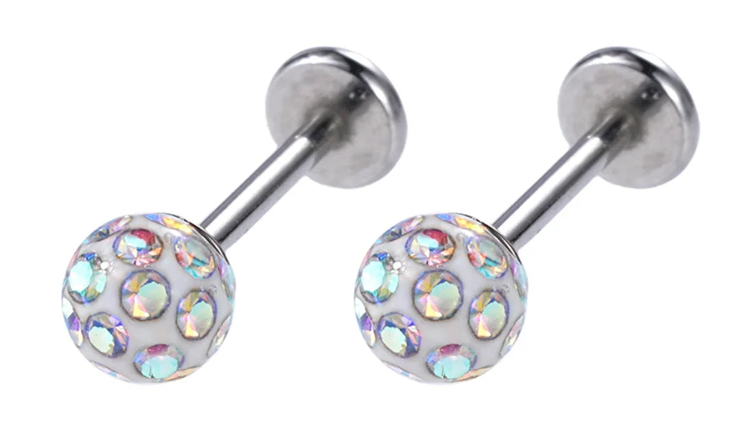 Titanium Studs - 4MM