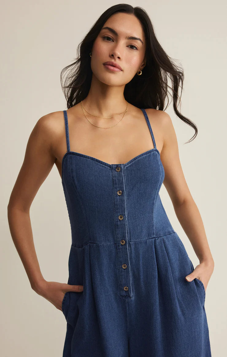Z Supply - Angel Eyes Twill Jumpsuit