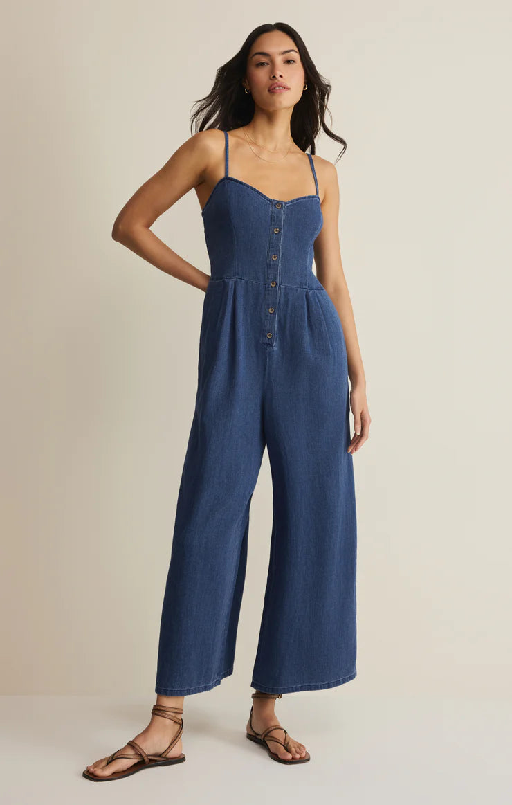 Z Supply - Angel Eyes Twill Jumpsuit
