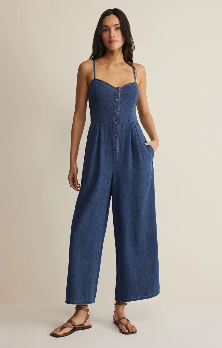 Z Supply - Angel Eyes Twill Jumpsuit