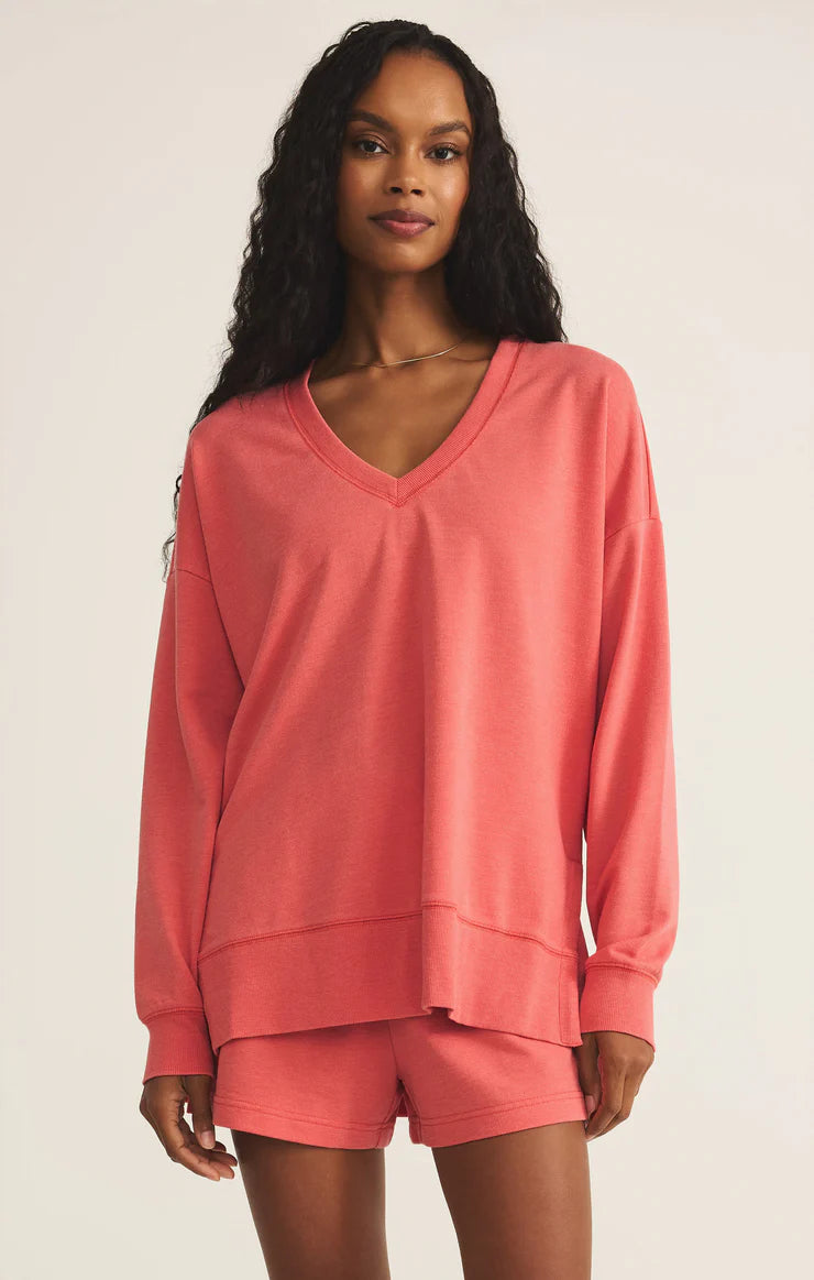 Z Supply - V-Neck Weekender Sweatshirt
