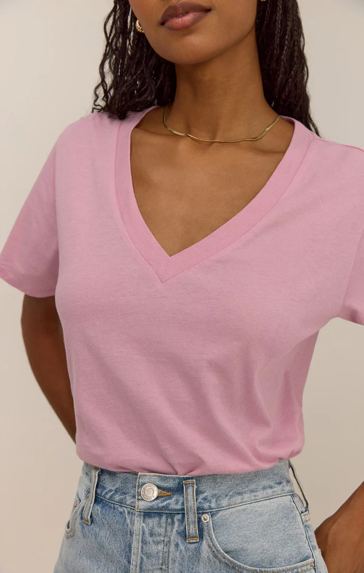 Z Supply- Girlfriend V-neck Tee