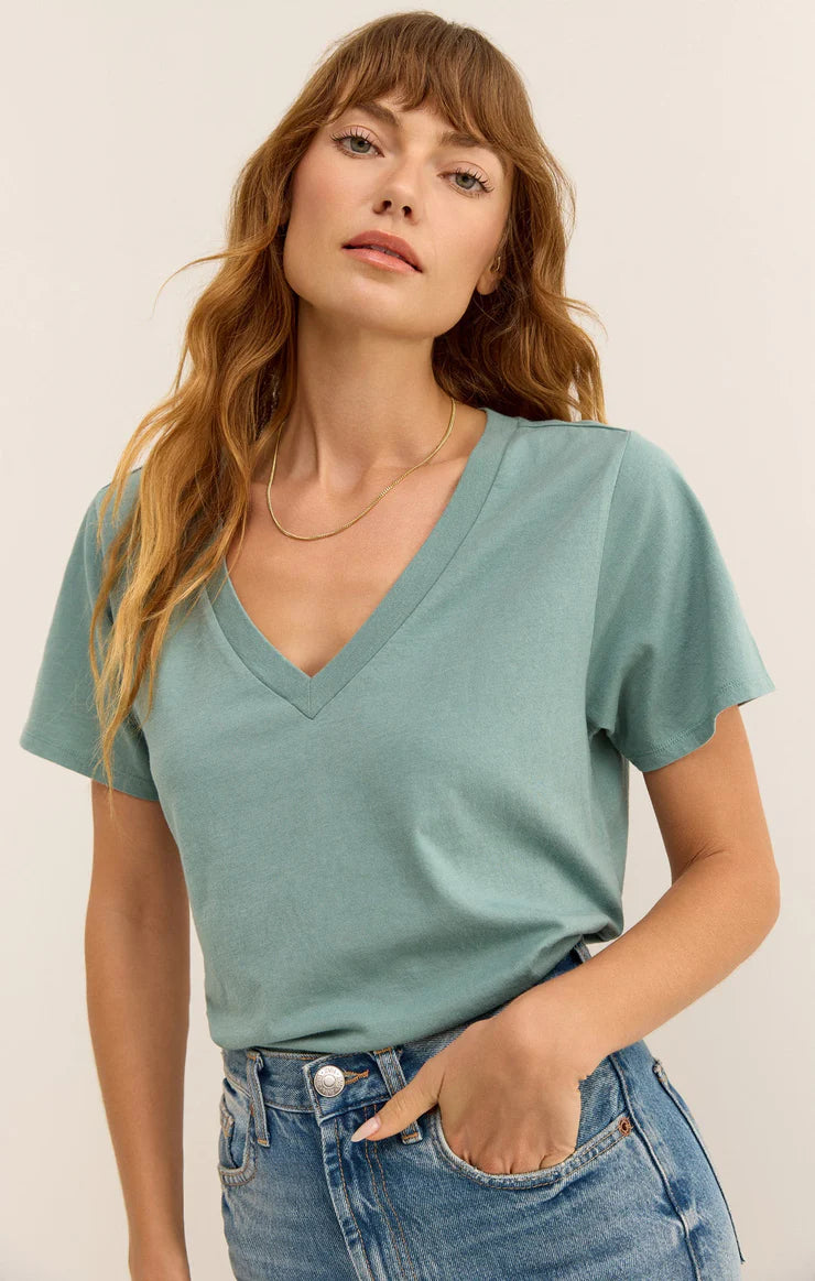 Z Supply- Girlfriend V-neck Tee