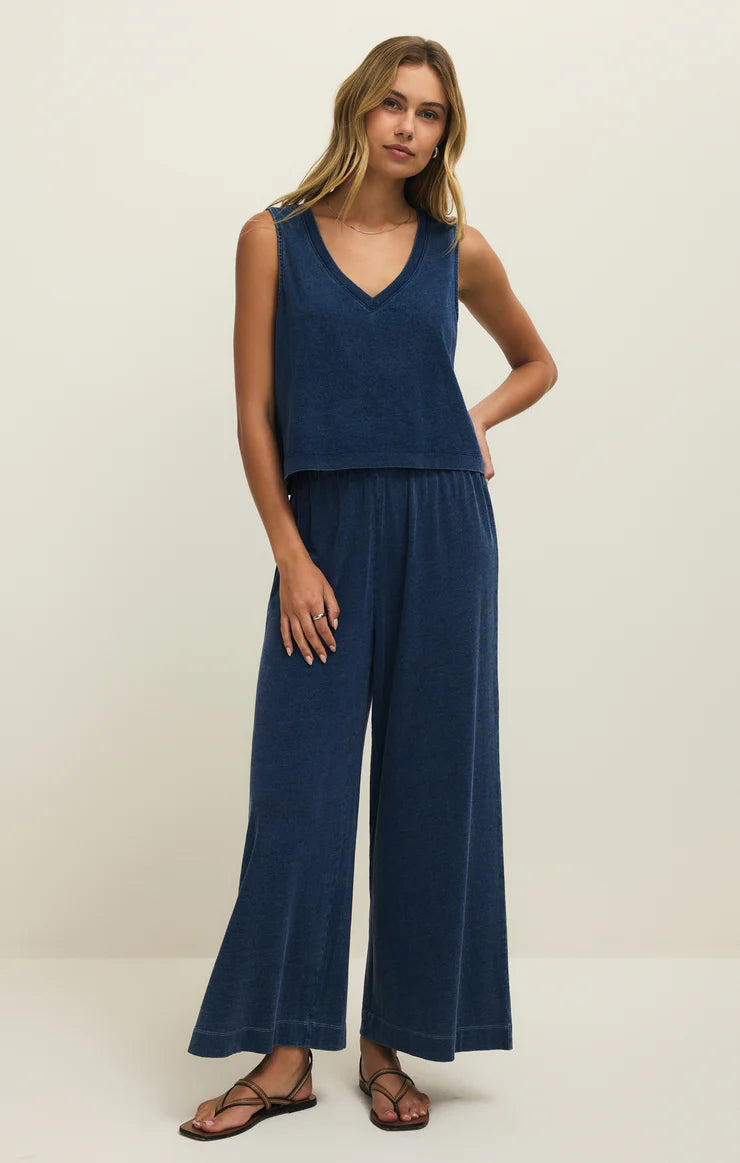 Z Supply - Sloane V-Neck Denim Tank Top