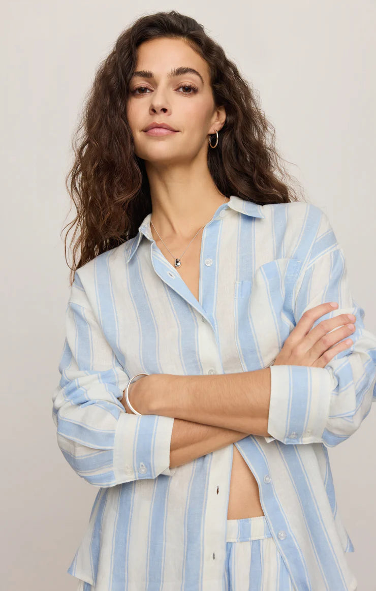 Z Supply- The Perfect Striped Blouse
