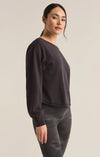Z Supply- Reversible Twist Fleece Sweatshirt