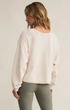 Z Supply- Reversible Twist Fleece Sweatshirt