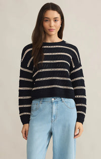 Z Supply- Estero Stripe Sweater