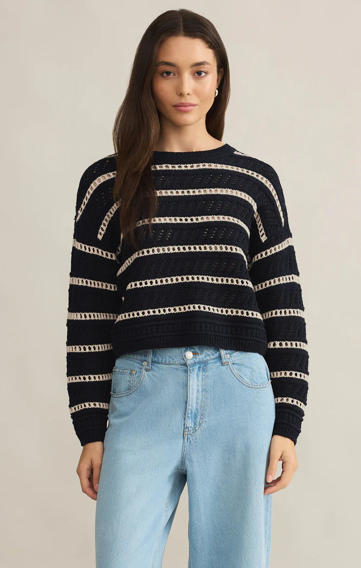 Z Supply- Estero Stripe Sweater