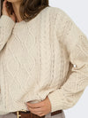 Only Elly Life Cable Knit Sweater