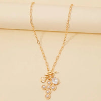 Studded Cross Necklace