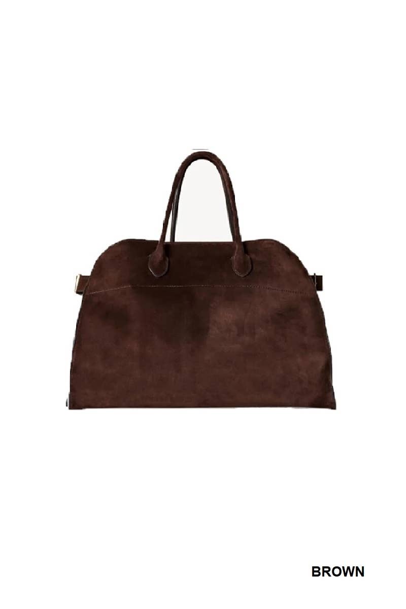 Suede Nubuck Tote Bag