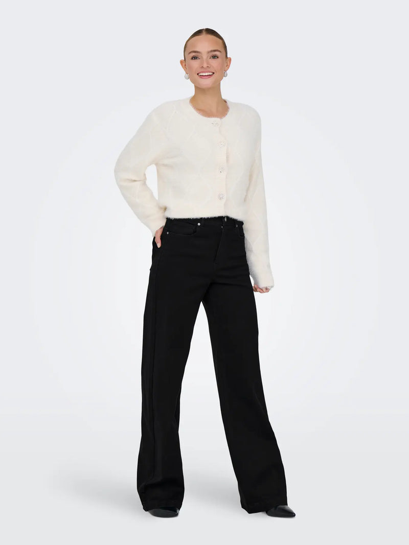 Only Madison Royal High Rise Wide Leg Jeans