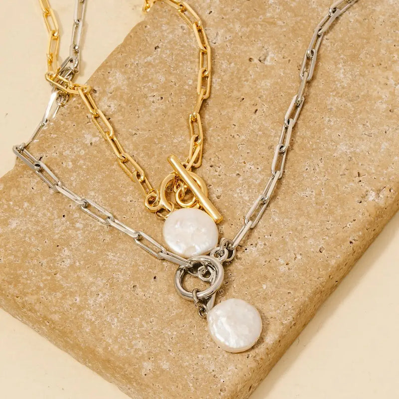 Toggle Charm Necklace