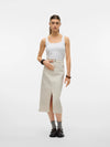 Vero Moda Veri High Rise Calf Denim Skirt