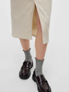 Vero Moda Veri High Rise Calf Denim Skirt